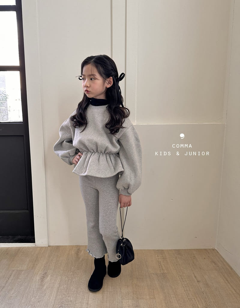 Comma - Korean Children Fashion - #discoveringself - Terry Pants - 10