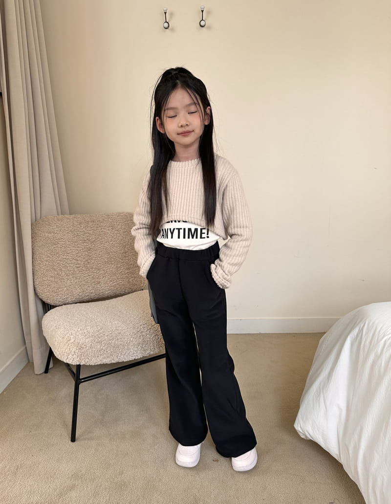 Comma - Korean Children Fashion - #discoveringself - Wide Pants - 6