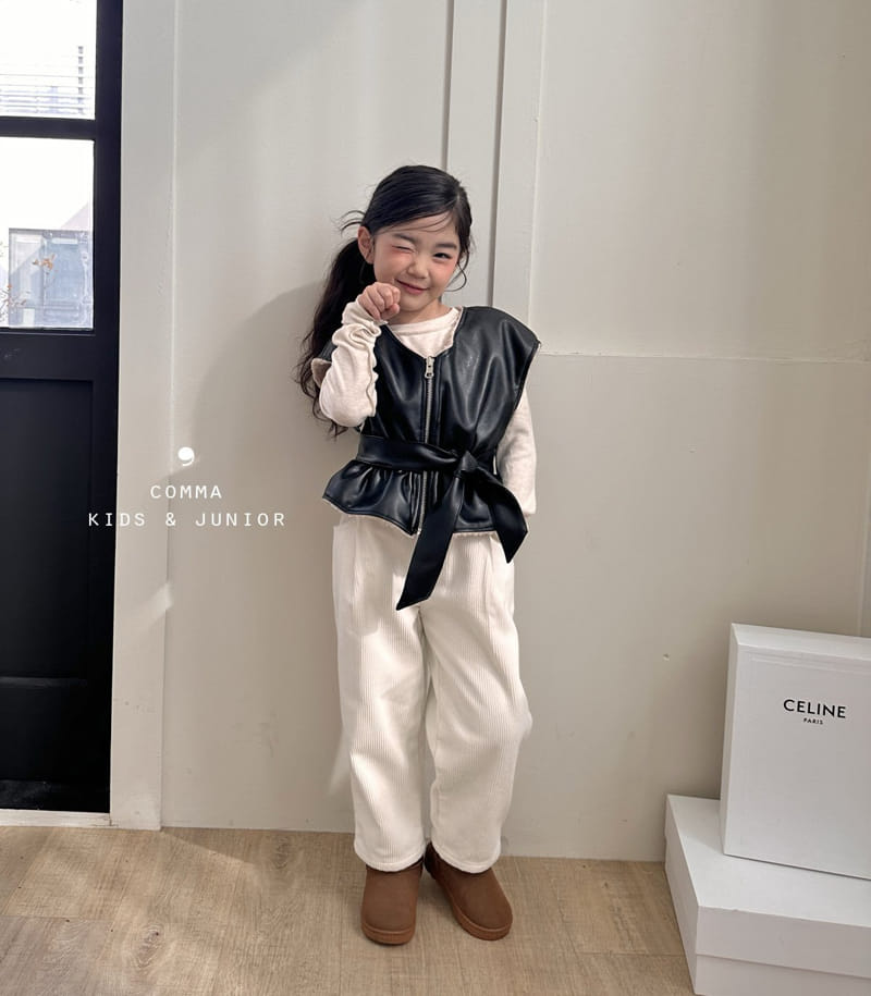 Comma - Korean Children Fashion - #discoveringself - Reversible Vest - 2