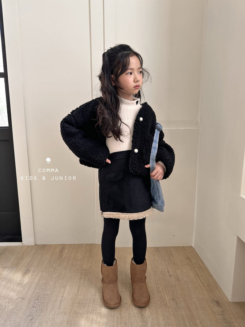 Comma - Korean Children Fashion - #fashionkids - Fluffy Jacket - 5