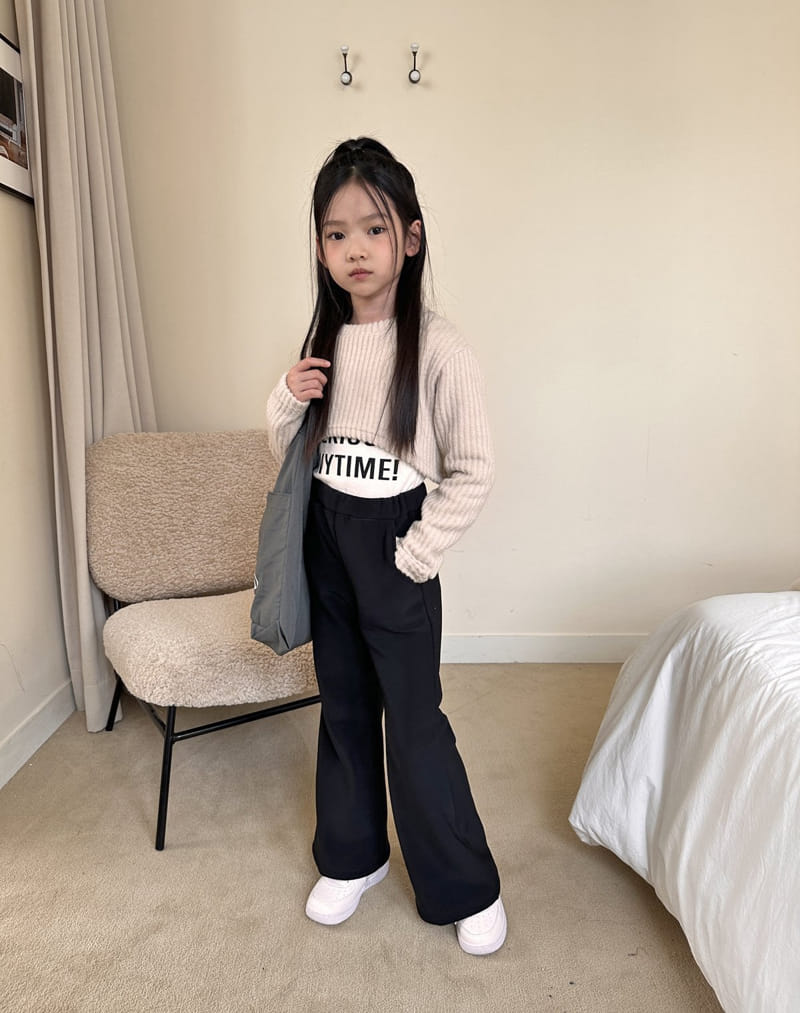 Comma - Korean Children Fashion - #fashionkids - Wide Pants - 7