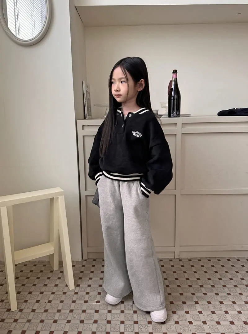 Comma - Korean Children Fashion - #fashionkids - Banding Sweatshirt - 4