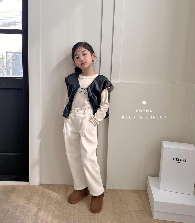 Comma - Korean Children Fashion - #fashionkids - Reversible Vest - 4