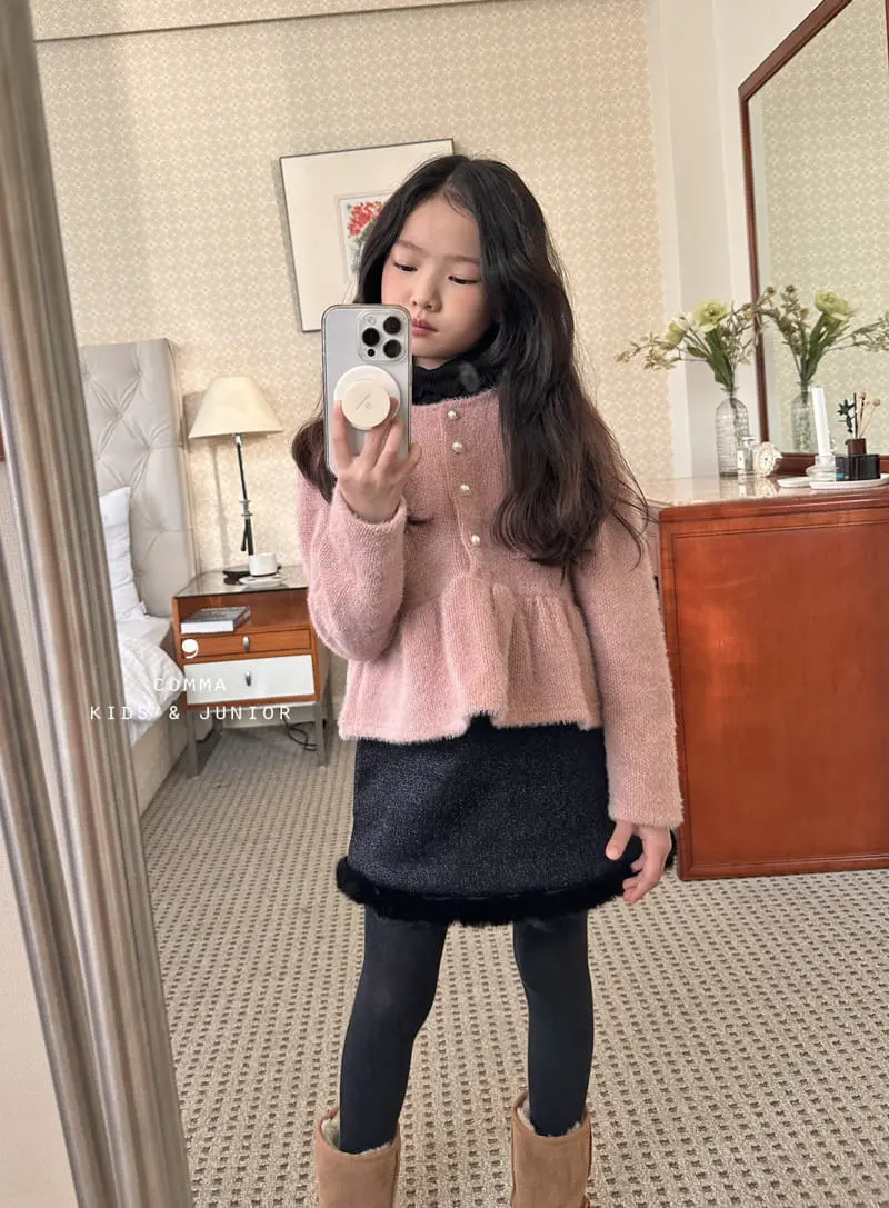 Comma - Korean Children Fashion - #littlefashionista - Triming Skirt - 7