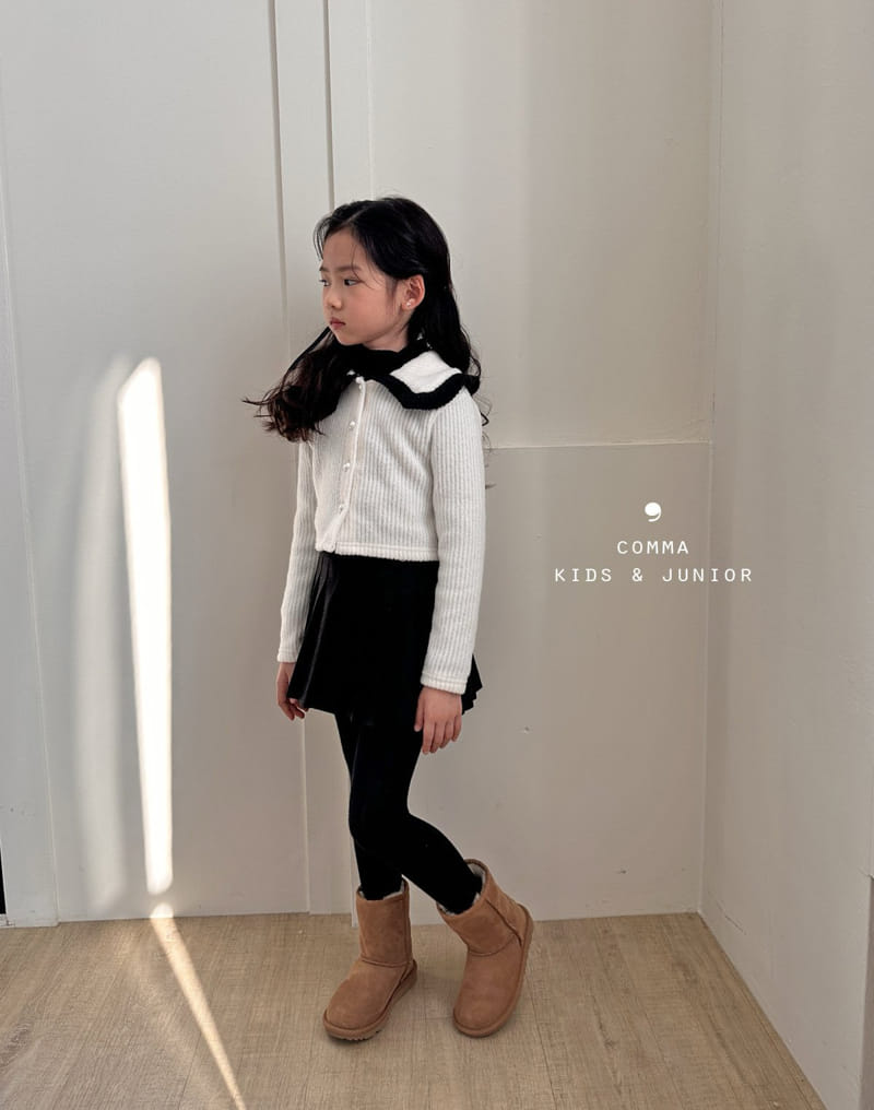 Comma - Korean Children Fashion - #magicofchildhood - Pearl Cardigan - 3