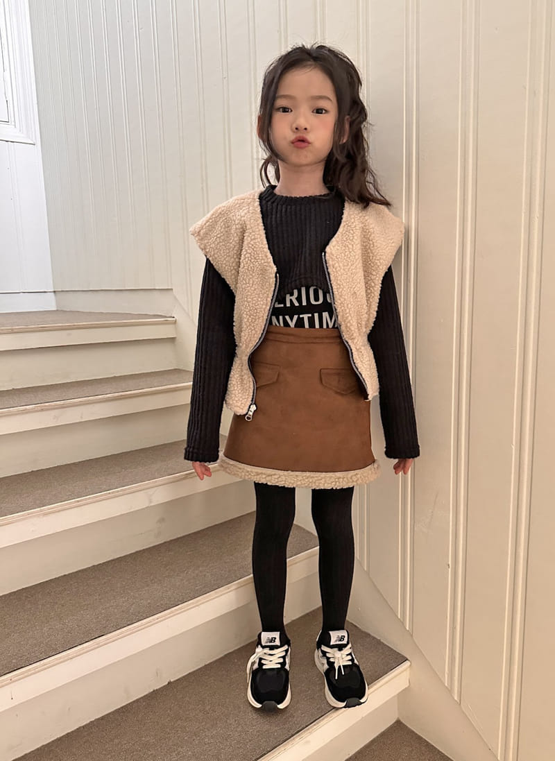 Comma - Korean Children Fashion - #minifashionista - Musthan Skirt - 6