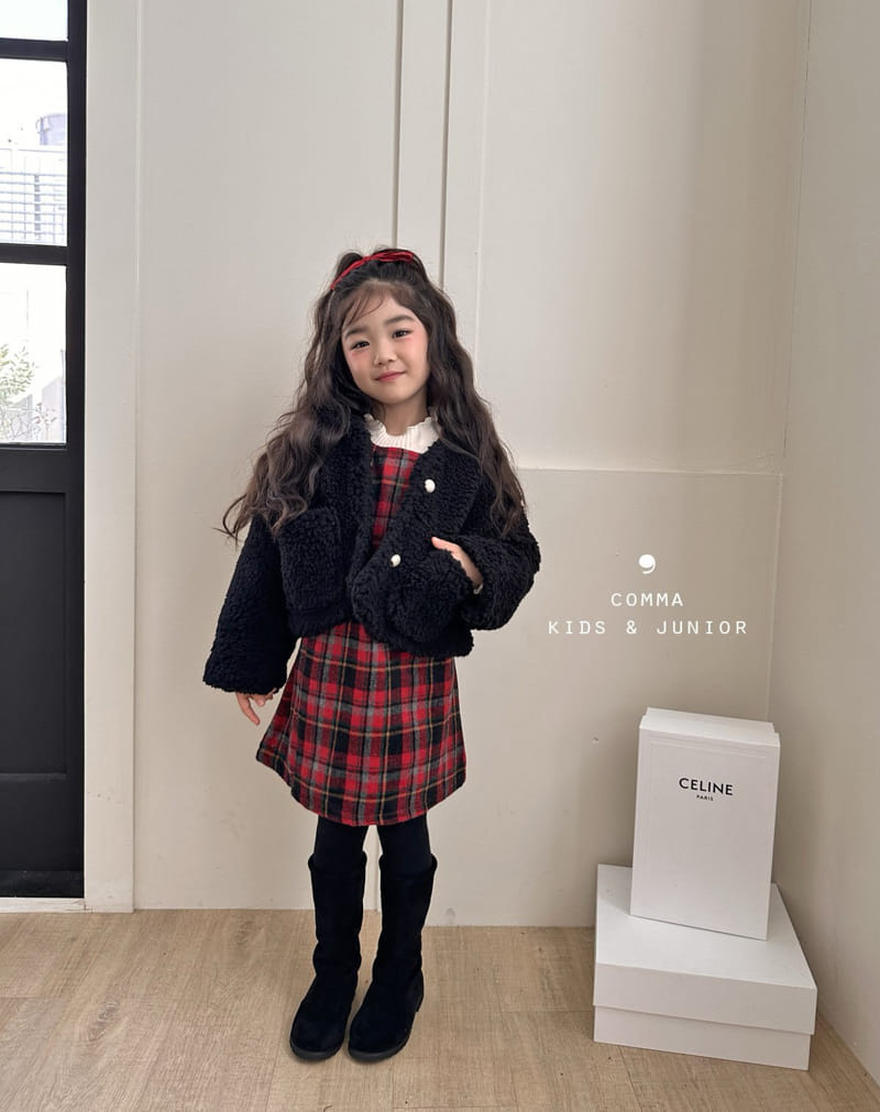 Comma - Korean Children Fashion - #minifashionista - Fluffy Jacket - 12