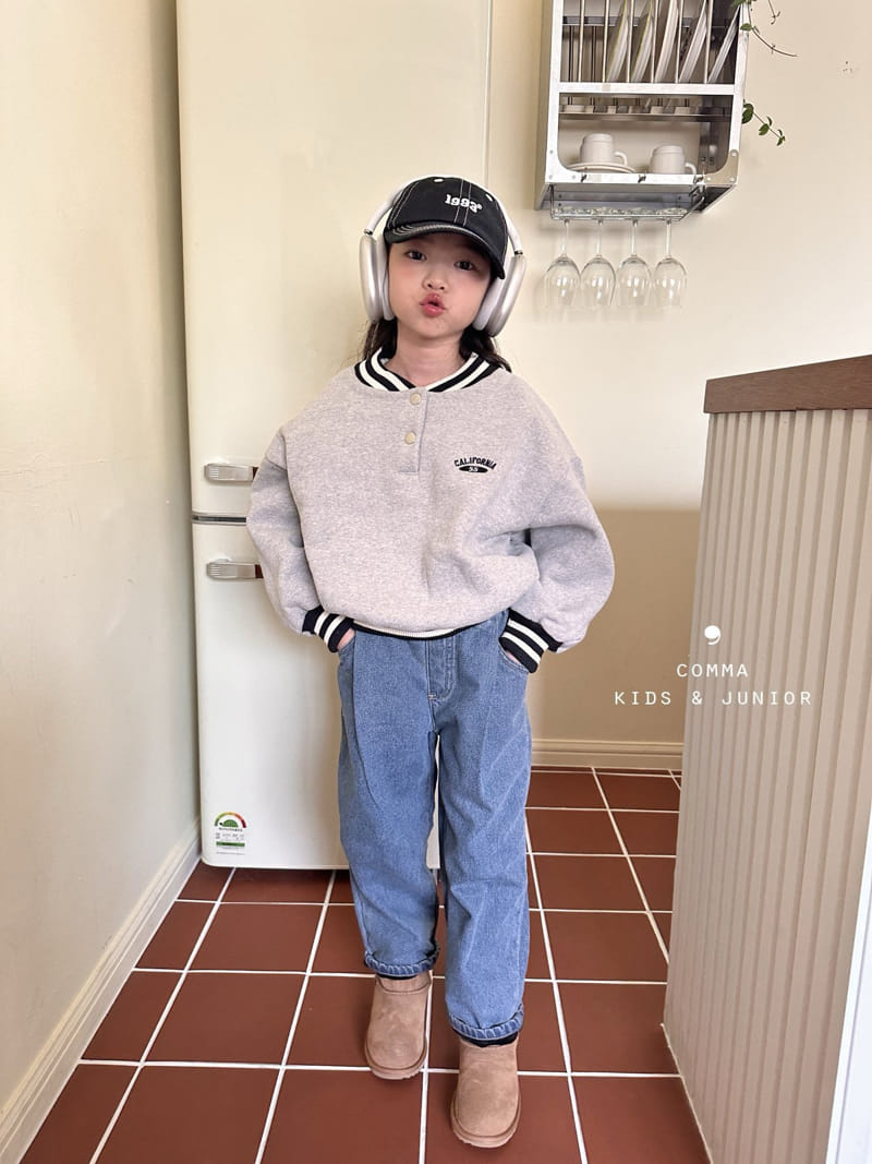 Comma - Korean Children Fashion - #minifashionista - Banding Sweatshirt - 10