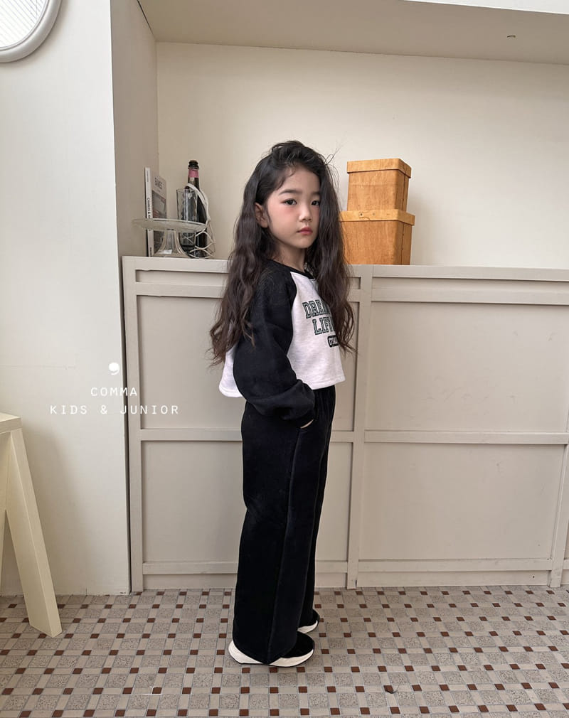 Comma - Korean Children Fashion - #minifashionista - Raglan Crop Tee - 9