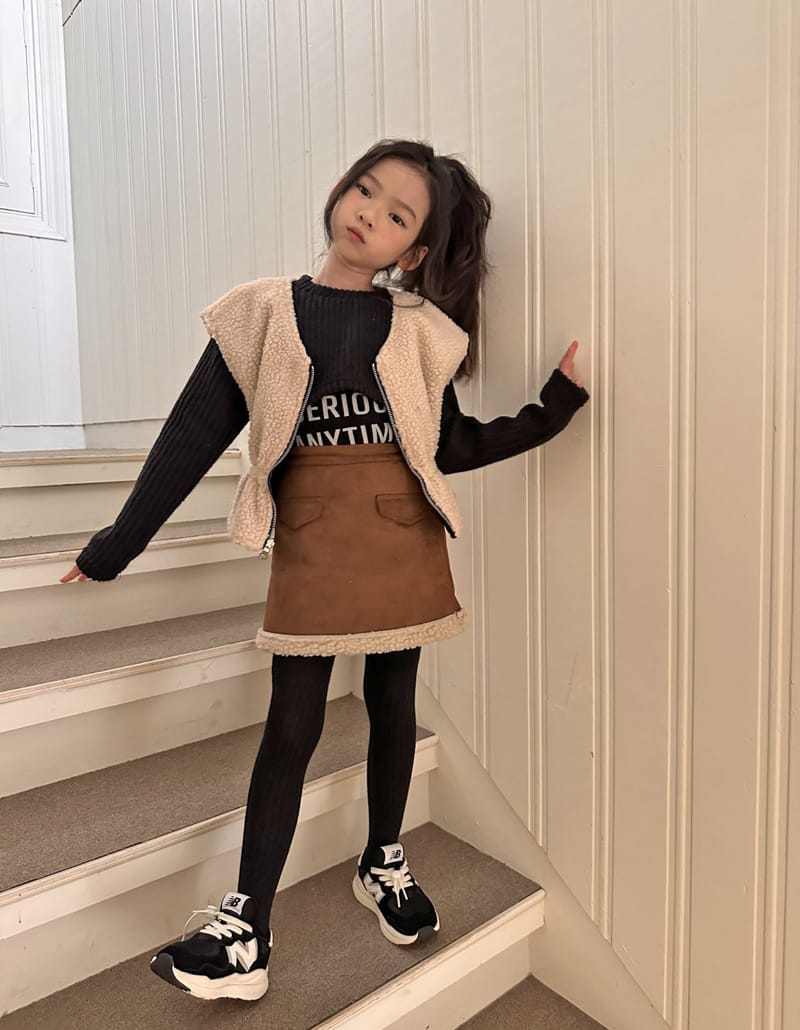 Comma - Korean Children Fashion - #prettylittlegirls - Reversible Vest - 11