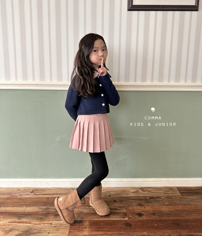 Comma - Korean Children Fashion - #todddlerfashion - Pearl Cardigan - 6