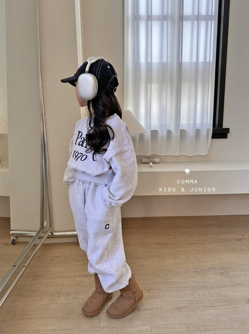 Comma - Korean Children Fashion - #todddlerfashion - Paris SWEatshirt - 7