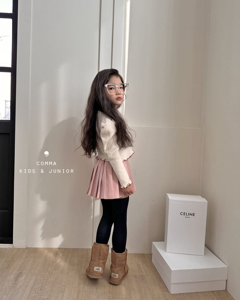 Comma - Korean Children Fashion - #toddlerclothing - SHOrt Terry Tee - 5