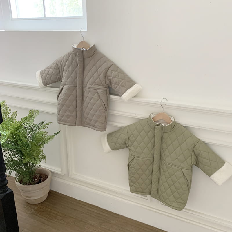 Cotton House - Korean Children Fashion - #childrensboutique - Lisandra Long Padding Jumper - 4