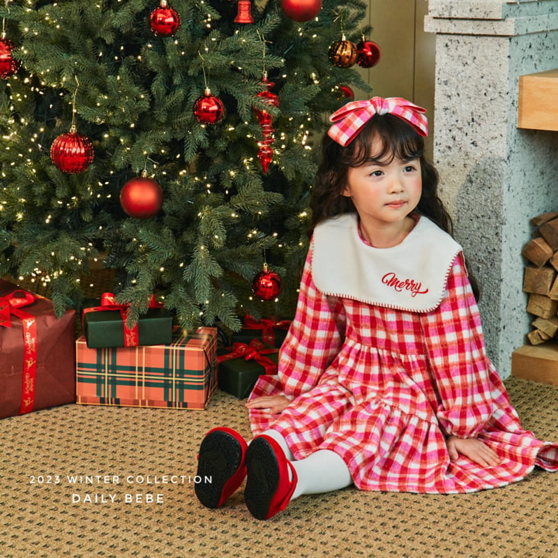 Daily Bebe - Korean Children Fashion - #magicofchildhood - Merry One-piece - 10