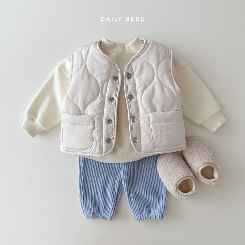 Daily Bebe - Korean Children Fashion - #magicofchildhood - Quilting Reversible Vest - 5