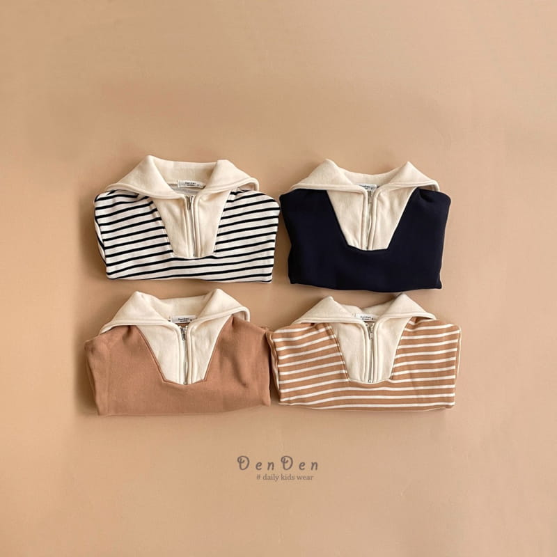 Denden - Korean Children Fashion - #Kfashion4kids - St Sailor Collar Tee - 7