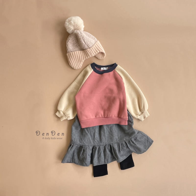 Denden - Korean Children Fashion - #childofig - Winter 3 Raglan Tee