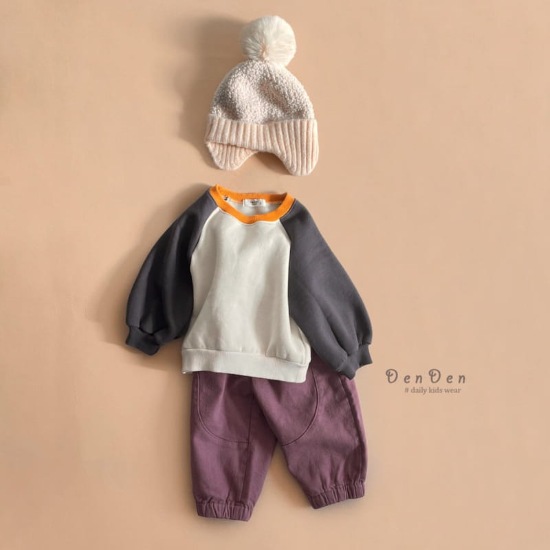 Denden - Korean Children Fashion - #designkidswear - Winter 3 Raglan Tee - 3