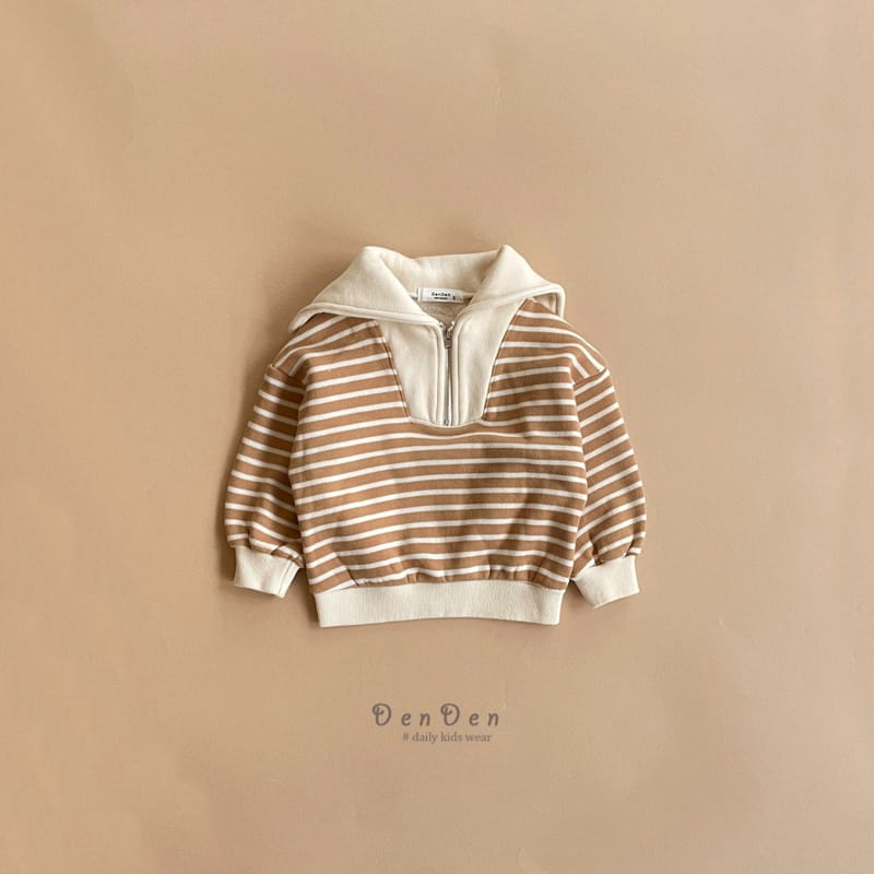 Denden - Korean Children Fashion - #fashionkids - St Sailor Collar Tee - 3