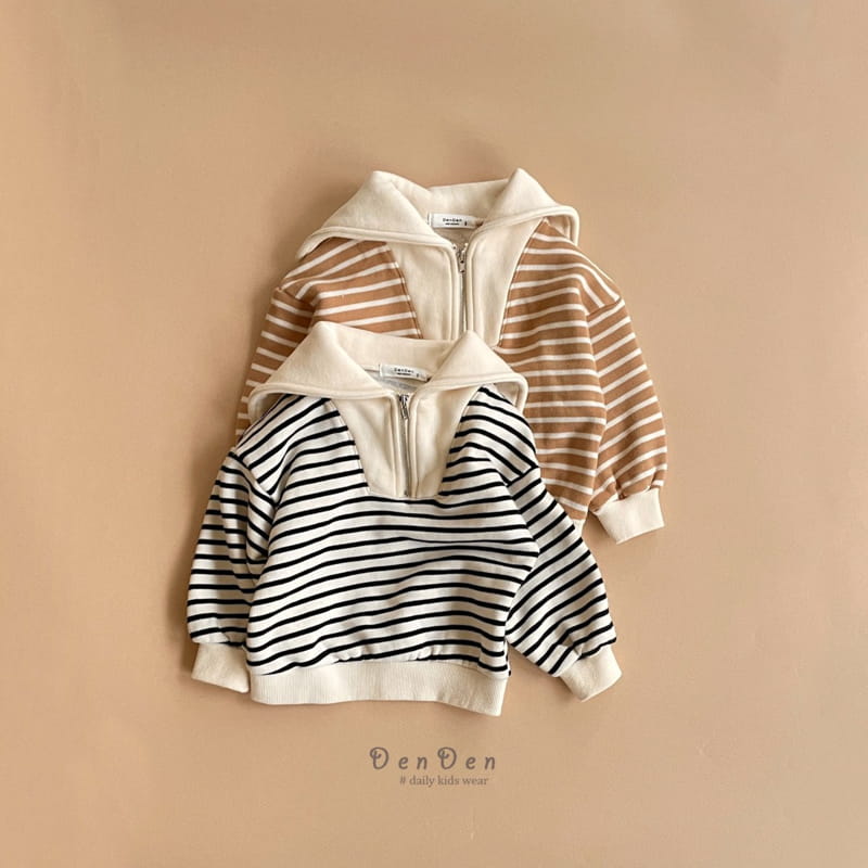 Denden - Korean Children Fashion - #fashionkids - St Sailor Collar Tee - 4