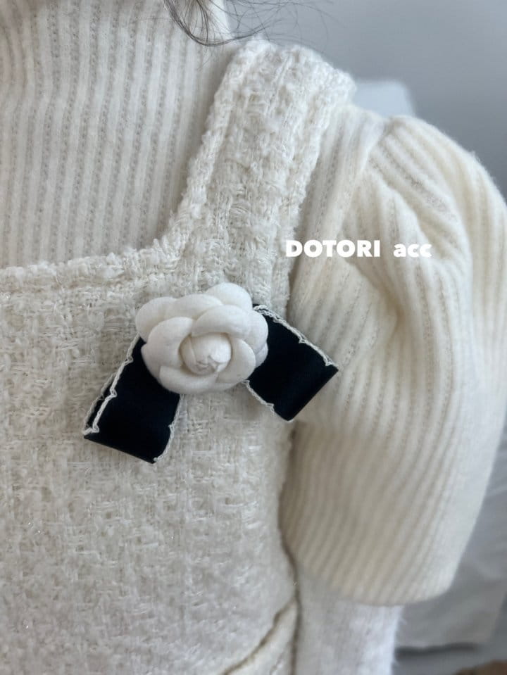 Dotori - Korean Children Fashion - #Kfashion4kids - Ribbon Flower Cosagi - 12