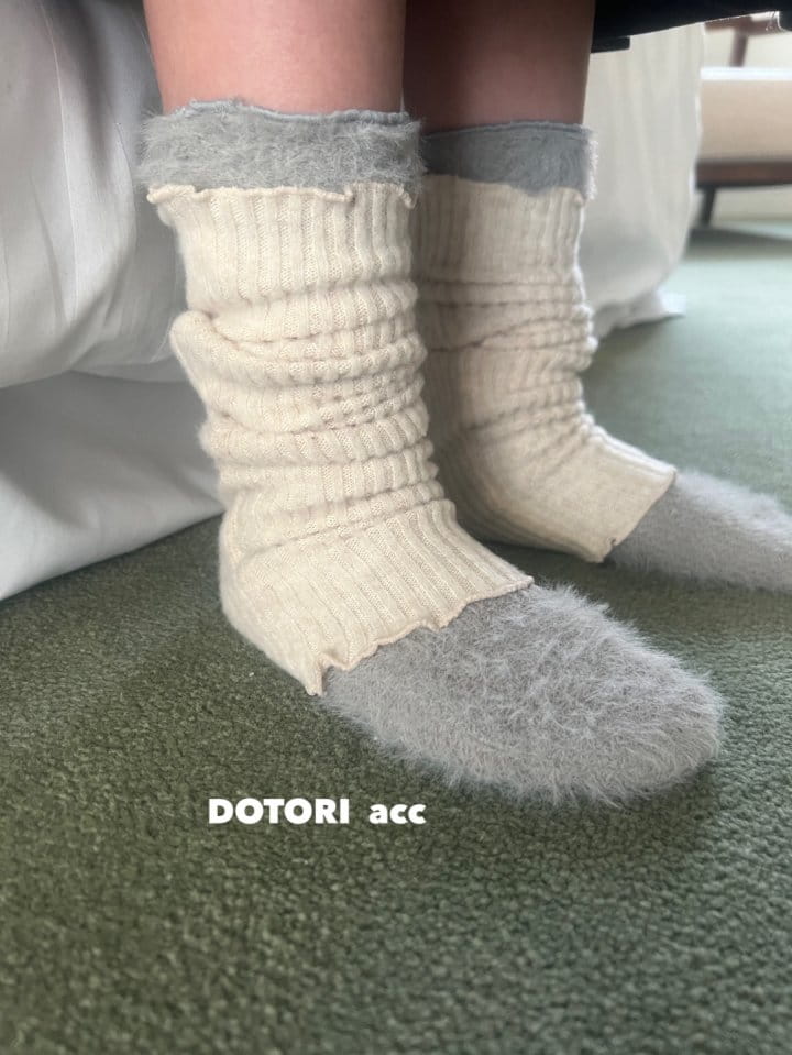 Dotori - Korean Children Fashion - #childofig - Angora Knee Socks - 12