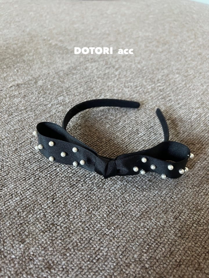 Dotori - Korean Children Fashion - #prettylittlegirls - Pearl Hairband - 5