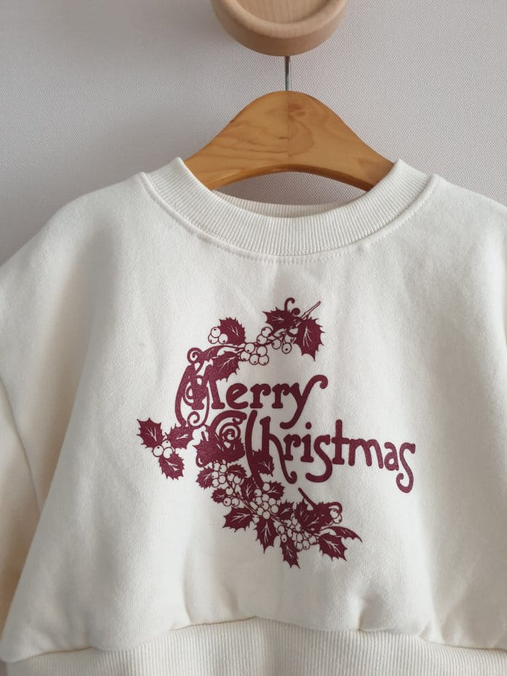 Eclair - Korean Baby Fashion - #babylifestyle - Christmas  Sweatshirt - 3