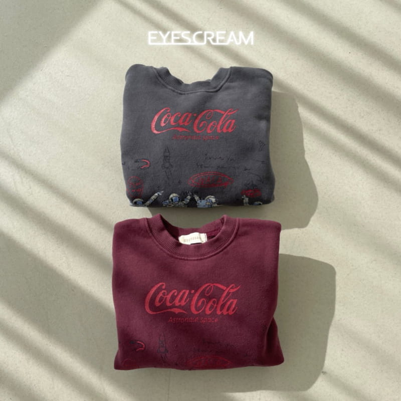 Eyescream - Korean Children Fashion - #designkidswear - Spaceman Coke Swearshirt 