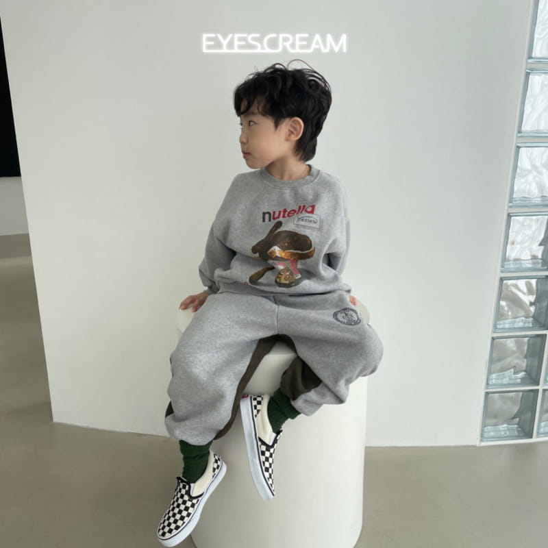 Eyescream - Korean Children Fashion - #kidsshorts - Nutella Sweatshirt - 3