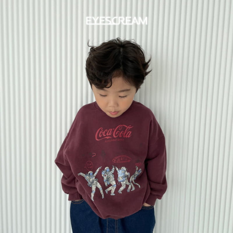 Eyescream - Korean Children Fashion - #kidsstore - Spaceman Coke Swearshirt  - 5