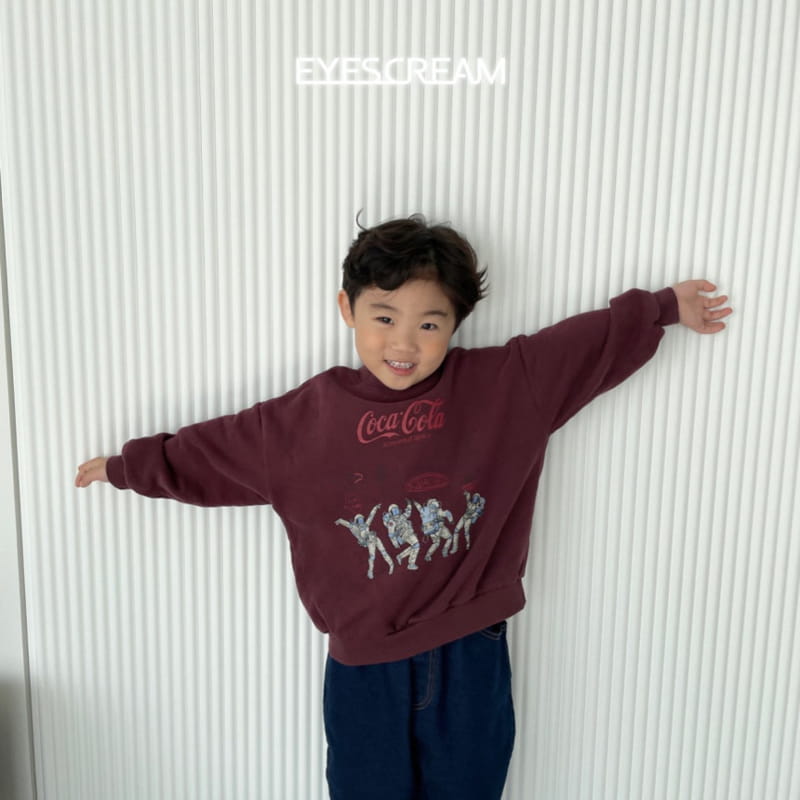 Eyescream - Korean Children Fashion - #kidzfashiontrend - Spaceman Coke Swearshirt  - 6