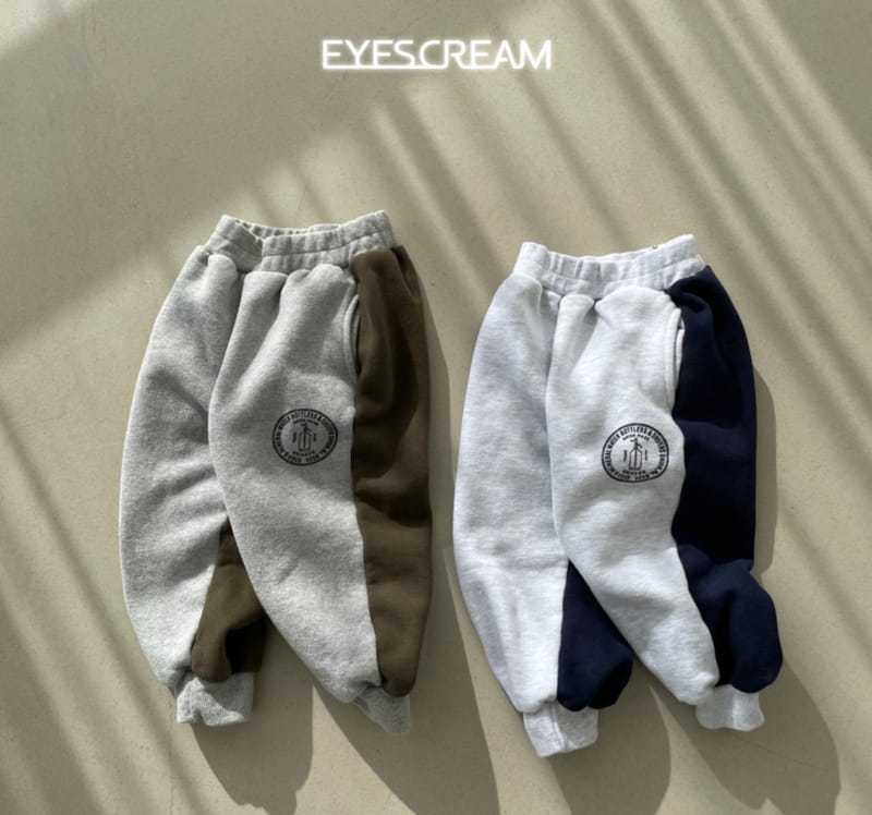 Eyescream - Korean Children Fashion - #kidzfashiontrend - Bottle Half Jogger Pants