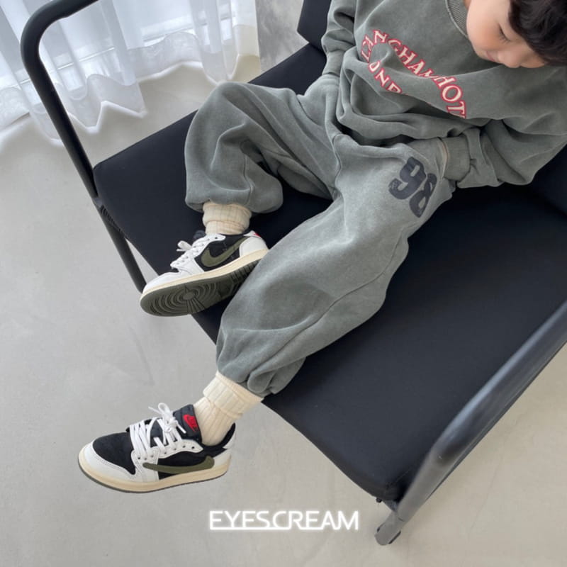 Eyescream - Korean Children Fashion - #prettylittlegirls - Number Pig Jogger Pants - 8