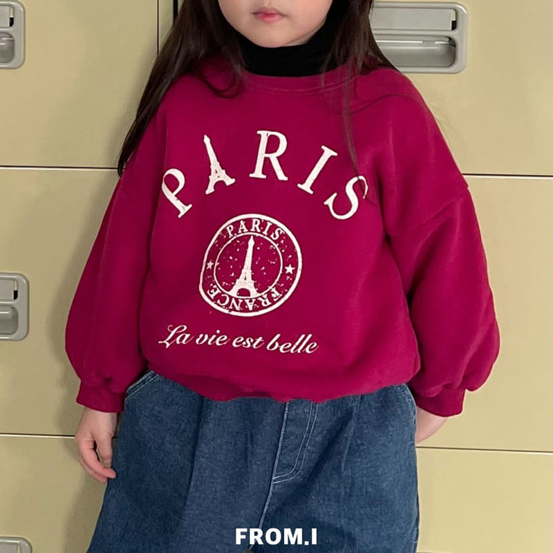 From I - Korean Children Fashion - #childofig - Paris Sweatshirt - 5