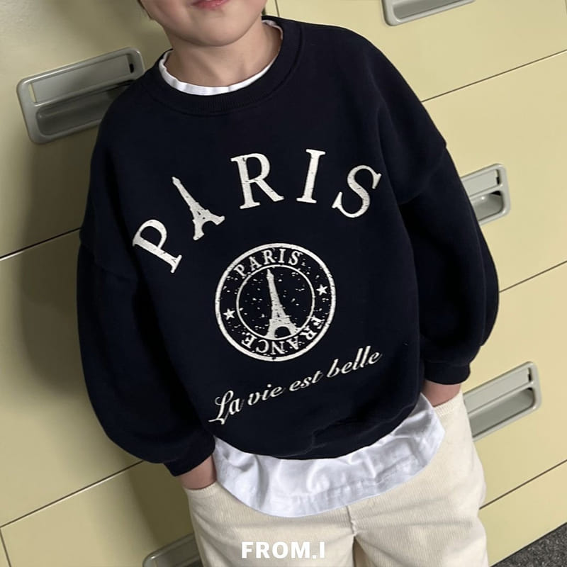 From I - Korean Children Fashion - #childrensboutique - Paris Sweatshirt - 6