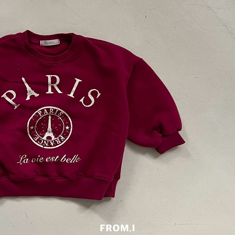 From I - Korean Children Fashion - #kidsstore - Paris Sweatshirt - 11