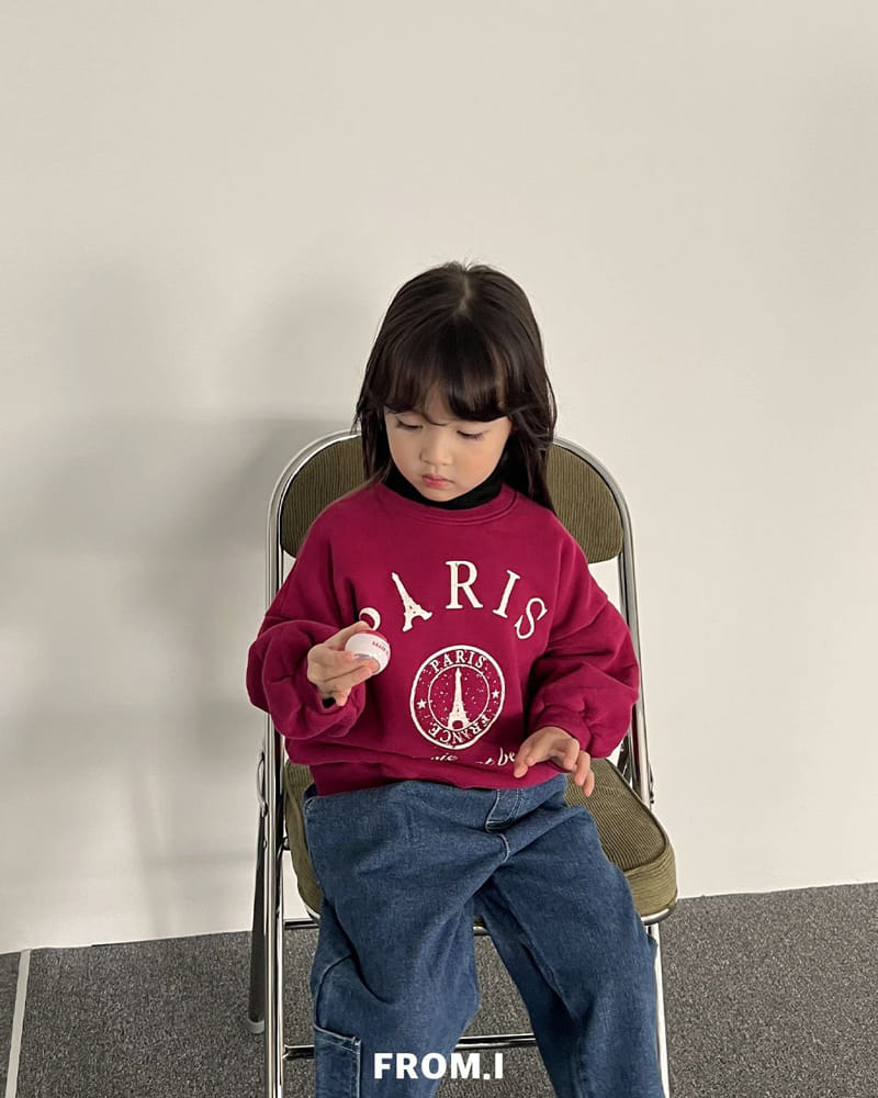 From I - Korean Children Fashion - #toddlerclothing - Paris Sweatshirt - 4