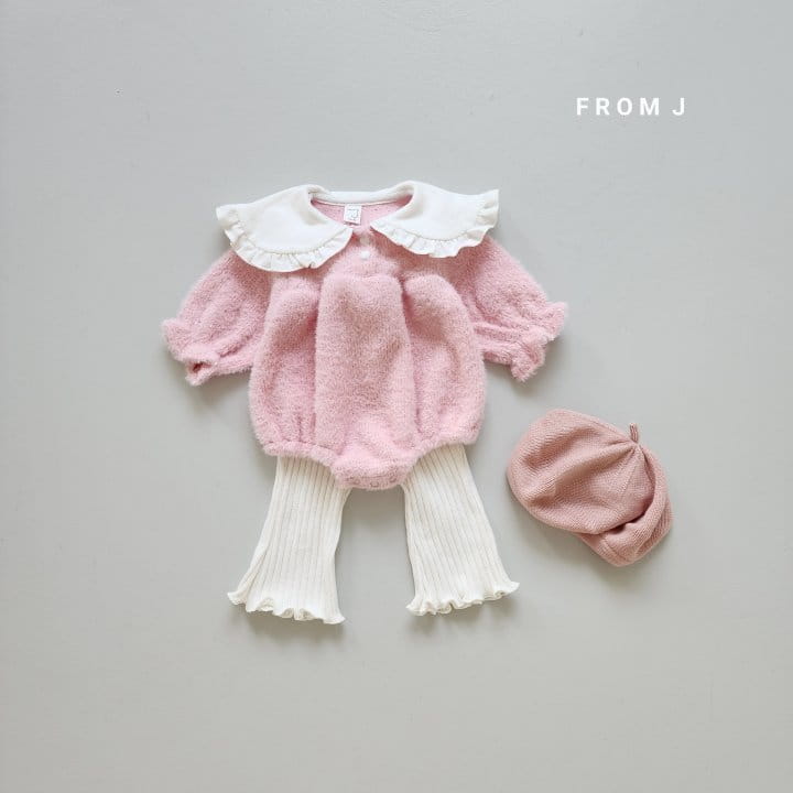 From J - Korean Baby Fashion - #babyboutiqueclothing - Cozy Collar Bodysuit - 6