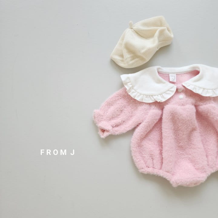 From J - Korean Baby Fashion - #onlinebabyshop - Cozy Collar Bodysuit - 4