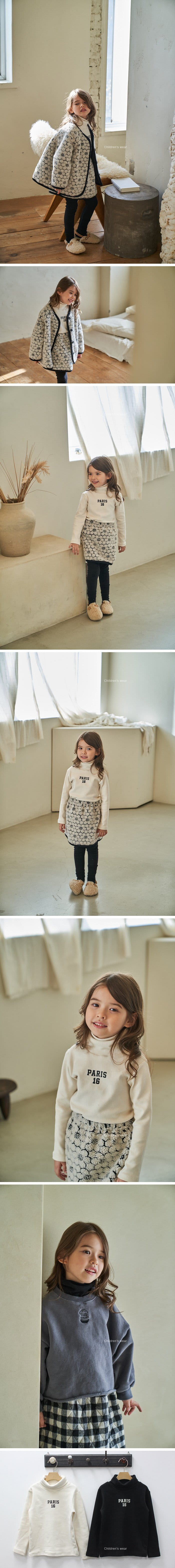 Green Tomato - Korean Children Fashion - #magicofchildhood - Paris Tee