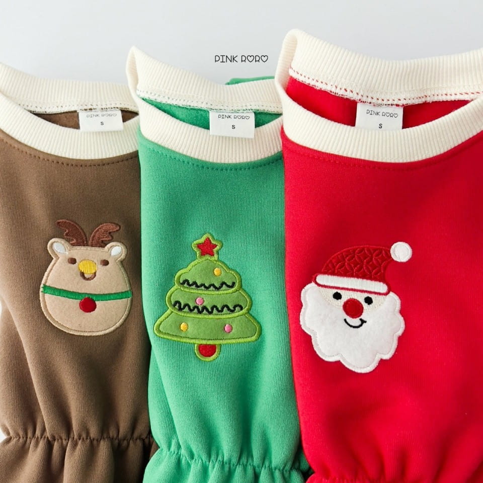 Haro Haro - Korean Children Fashion - #childrensboutique - Merry Color Fleece One-Piece - 3