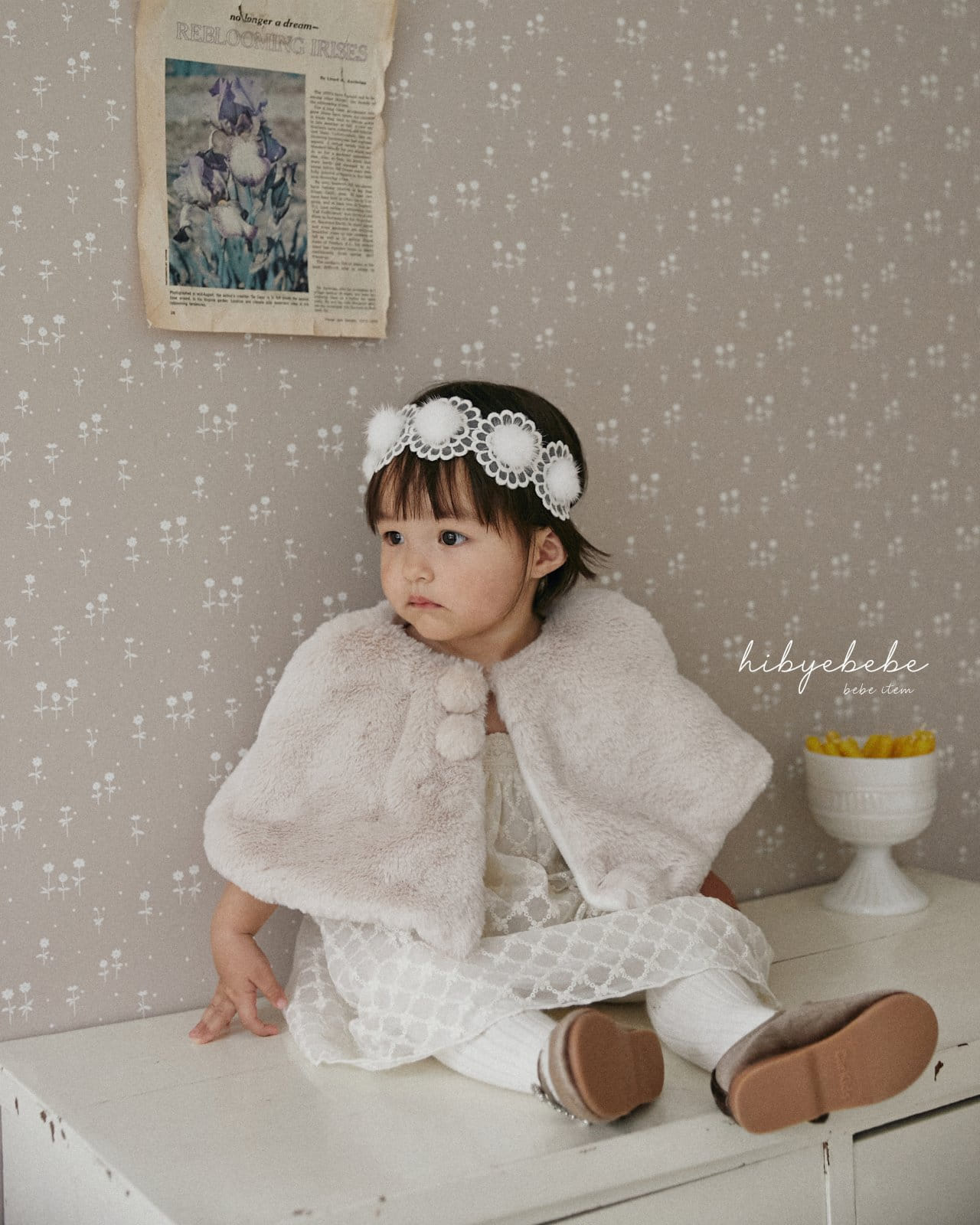 Hi Byebebe - Korean Baby Fashion - #babylifestyle - Princess Mink Cape - 2