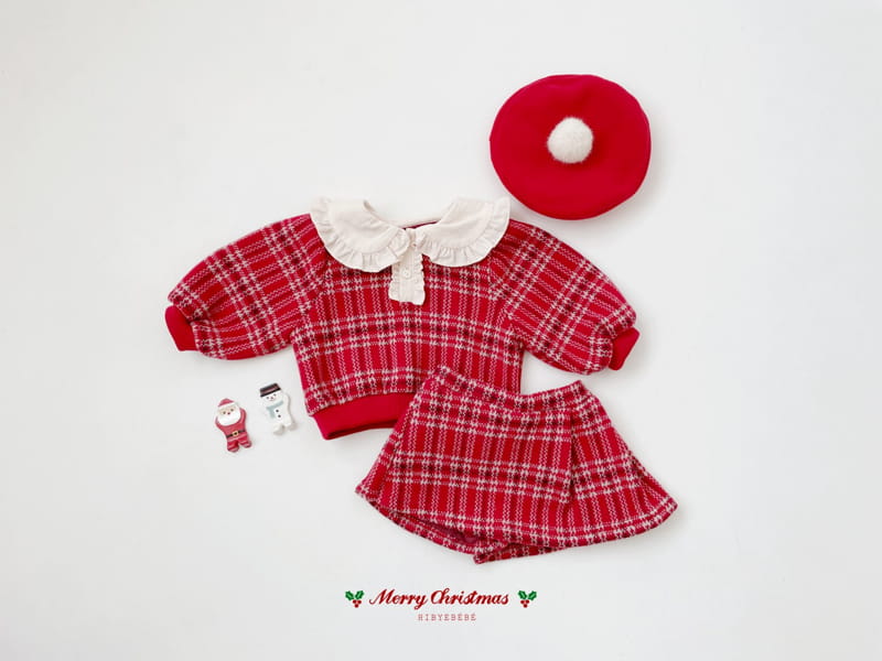 Hi Byebebe - Korean Baby Fashion - #babyoutfit - Noel Frill Top Bottom Set