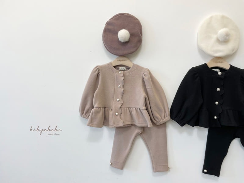 Hi Byebebe - Korean Baby Fashion - #babyoutfit - wAve Top Bottom Set - 7