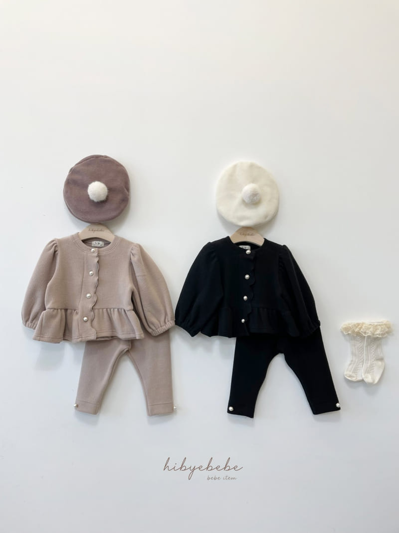 Hi Byebebe - Korean Baby Fashion - #babyoutfit - wAve Top Bottom Set - 8