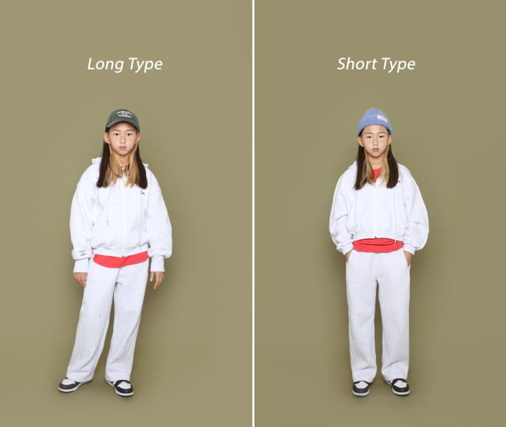 Jenny Basic - Korean Children Fashion - #magicofchildhood - Long Light Zip-up - 9