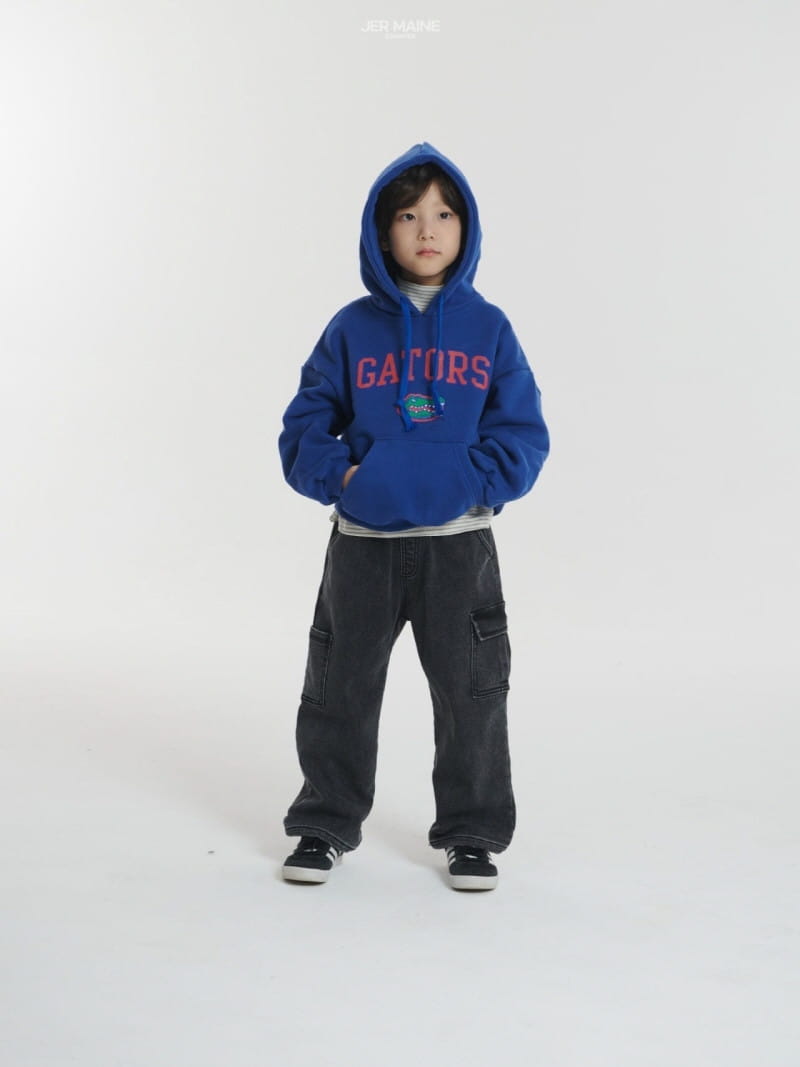 Jermaine - Korean Children Fashion - #discoveringself - Fleece Denim Jeans - 2