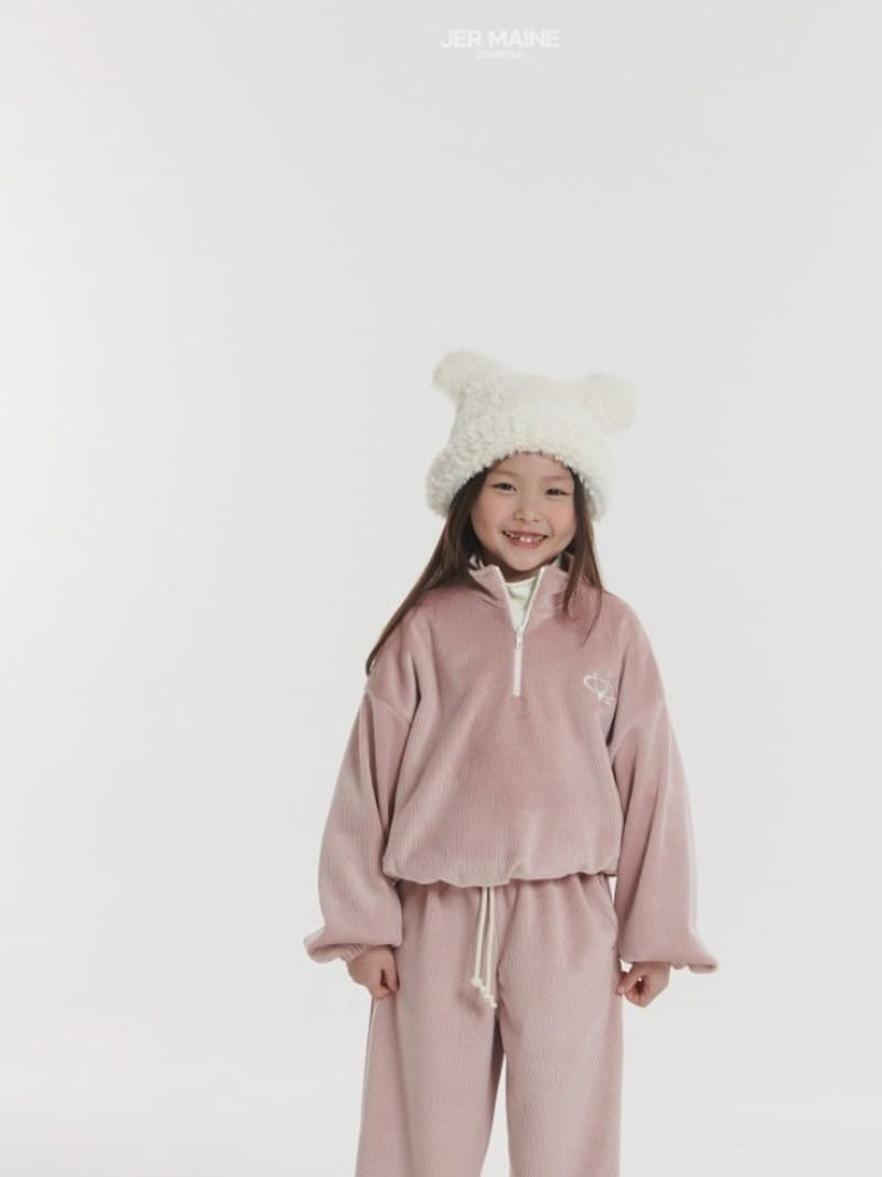 Jermaine - Korean Children Fashion - #discoveringself - Edge Rib Top Bottom Set - 9